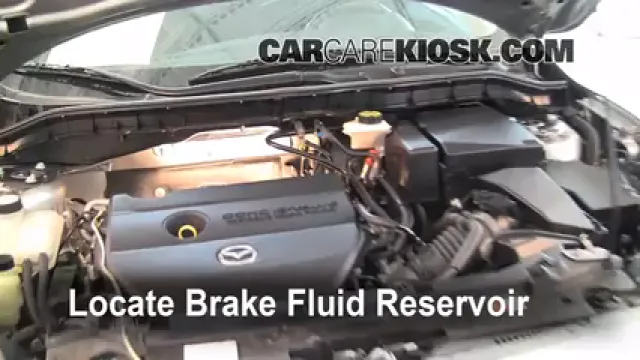 2010 Mazda 3 i 2.0L 4 Cyl. Brake Fluid Add Fluid